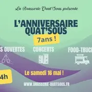 L'anniversaire de la brasserie Quat'Sous