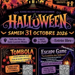 l'APE de Saint-Laurent fête Halloween