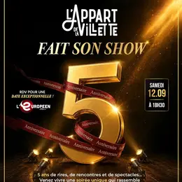 L'Appart de la Villette fait son show