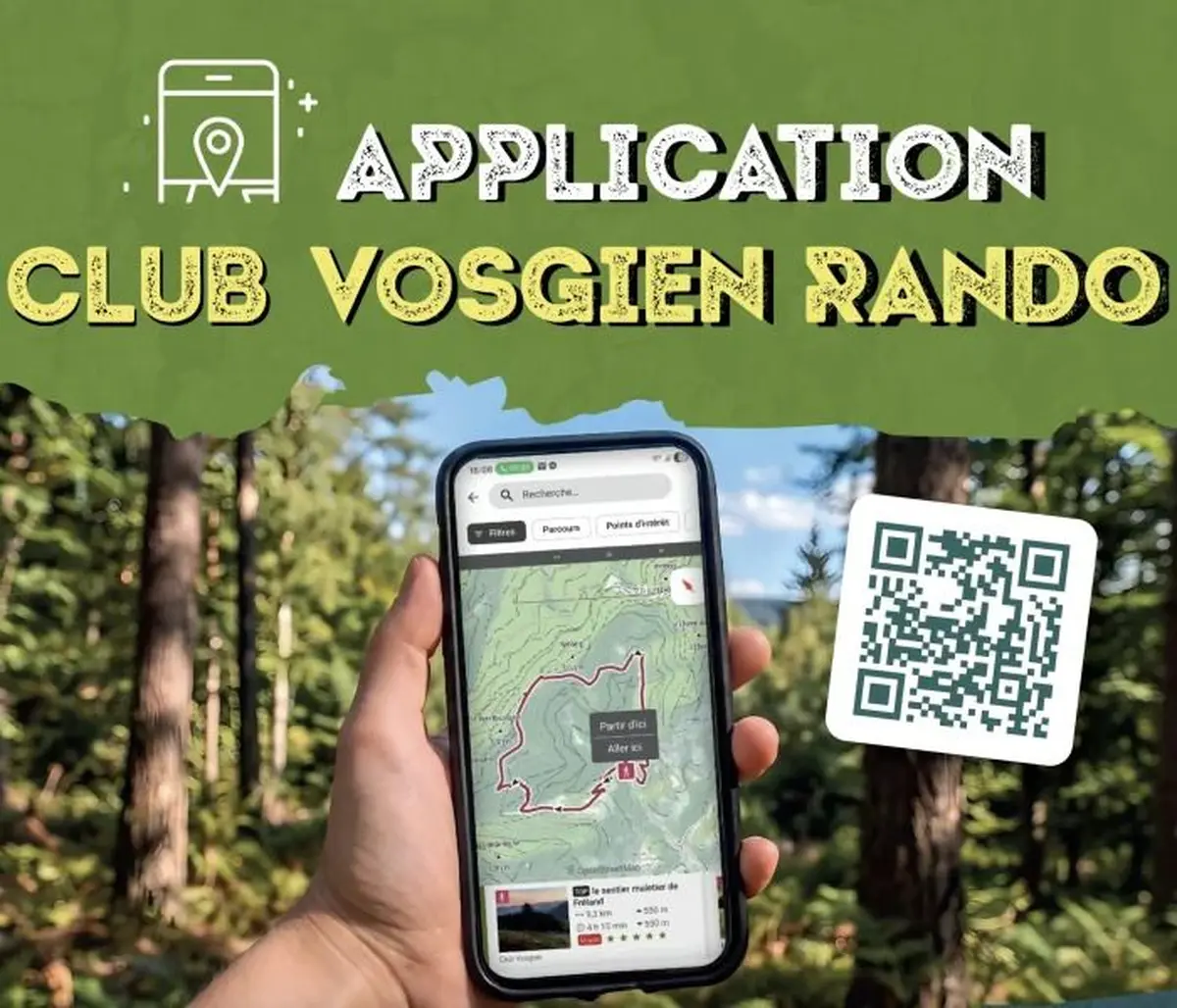 Cette nouvelle appli gratuite va changer vos randonnées dans les Vosges