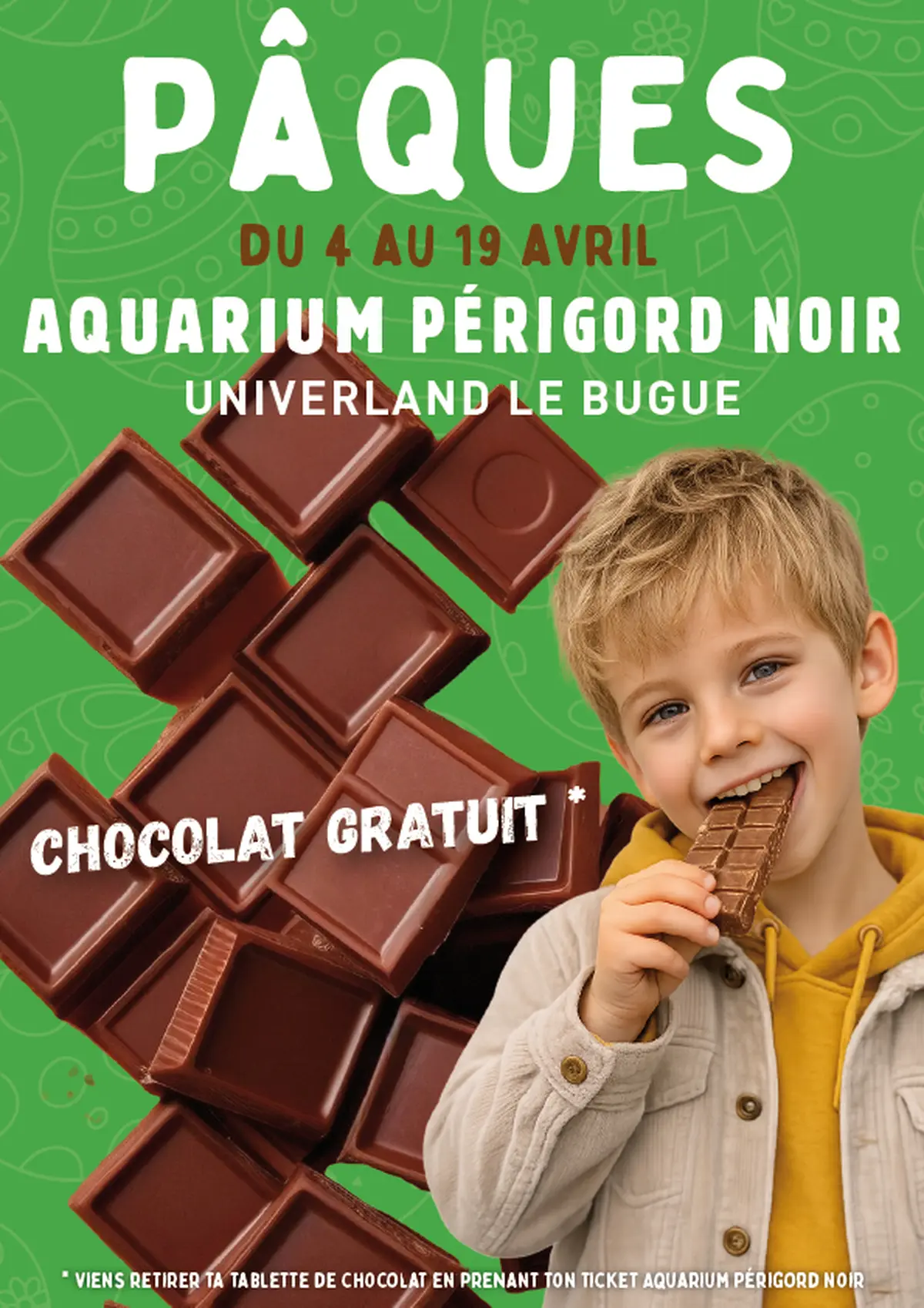 L' Aquarium du Périgord Noir fête Pâques !