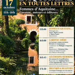 L’Aquitaine en toutes lettres