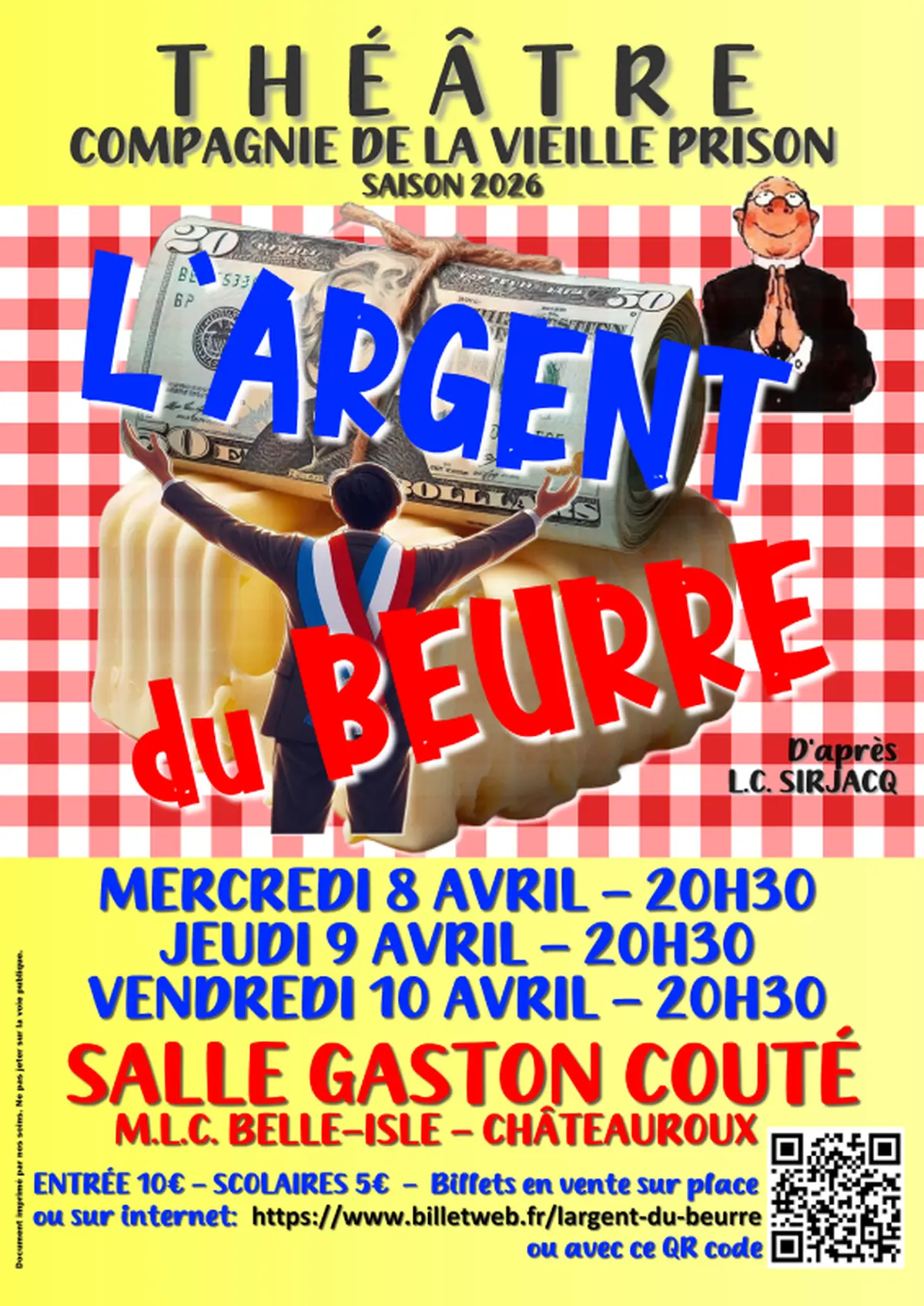 L'argent du beurre de L. C. Sirjacq