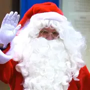 L'arrivée du Père Noël