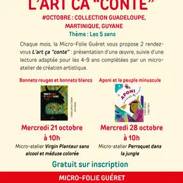 L'art ça conte - Aponi et le peuple minuscule