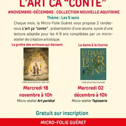 L'art ça conte - La dame à la licorne