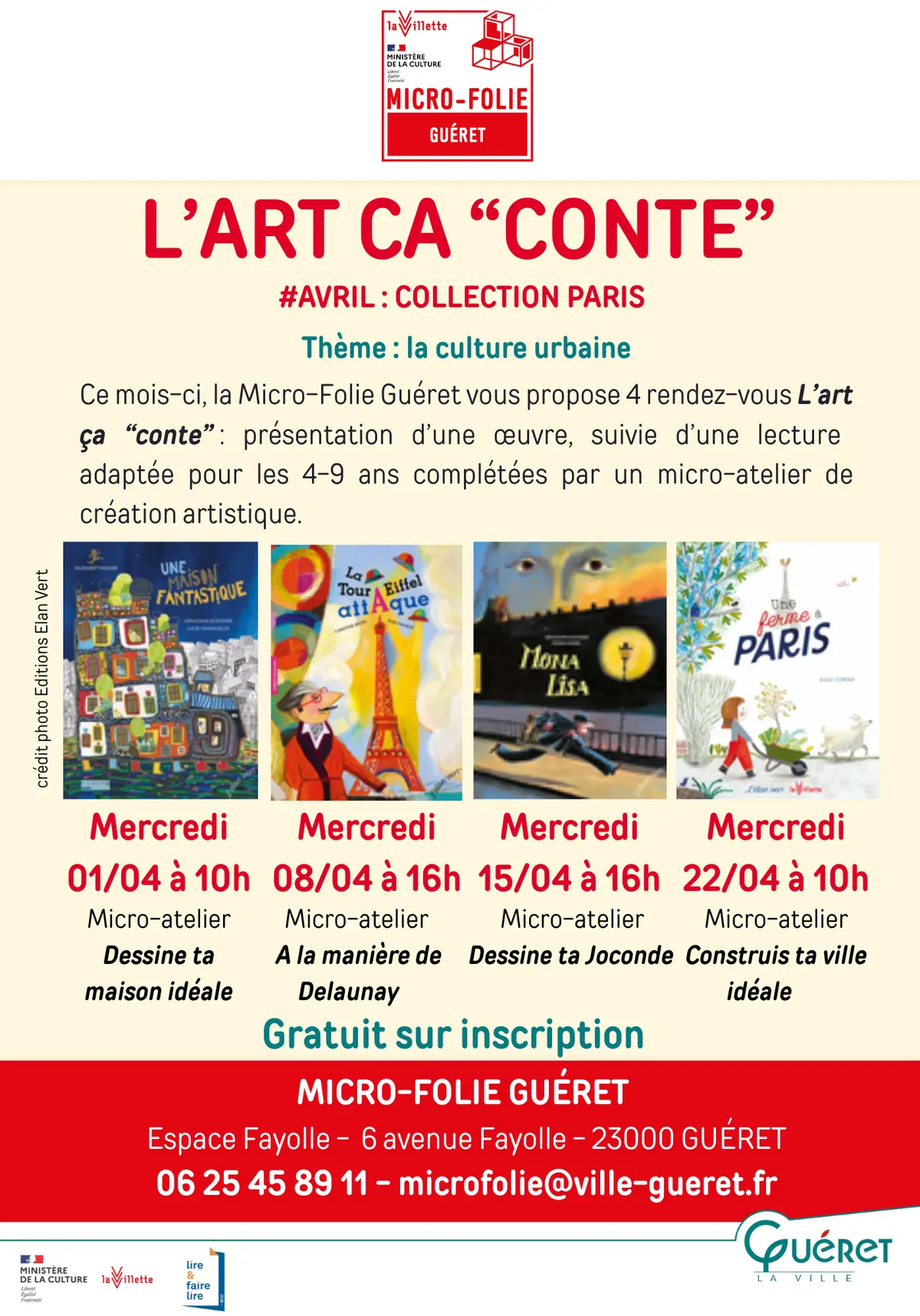 L'art ça conte - Une ferme à Paris et micro-atelier construis ta ville idéale