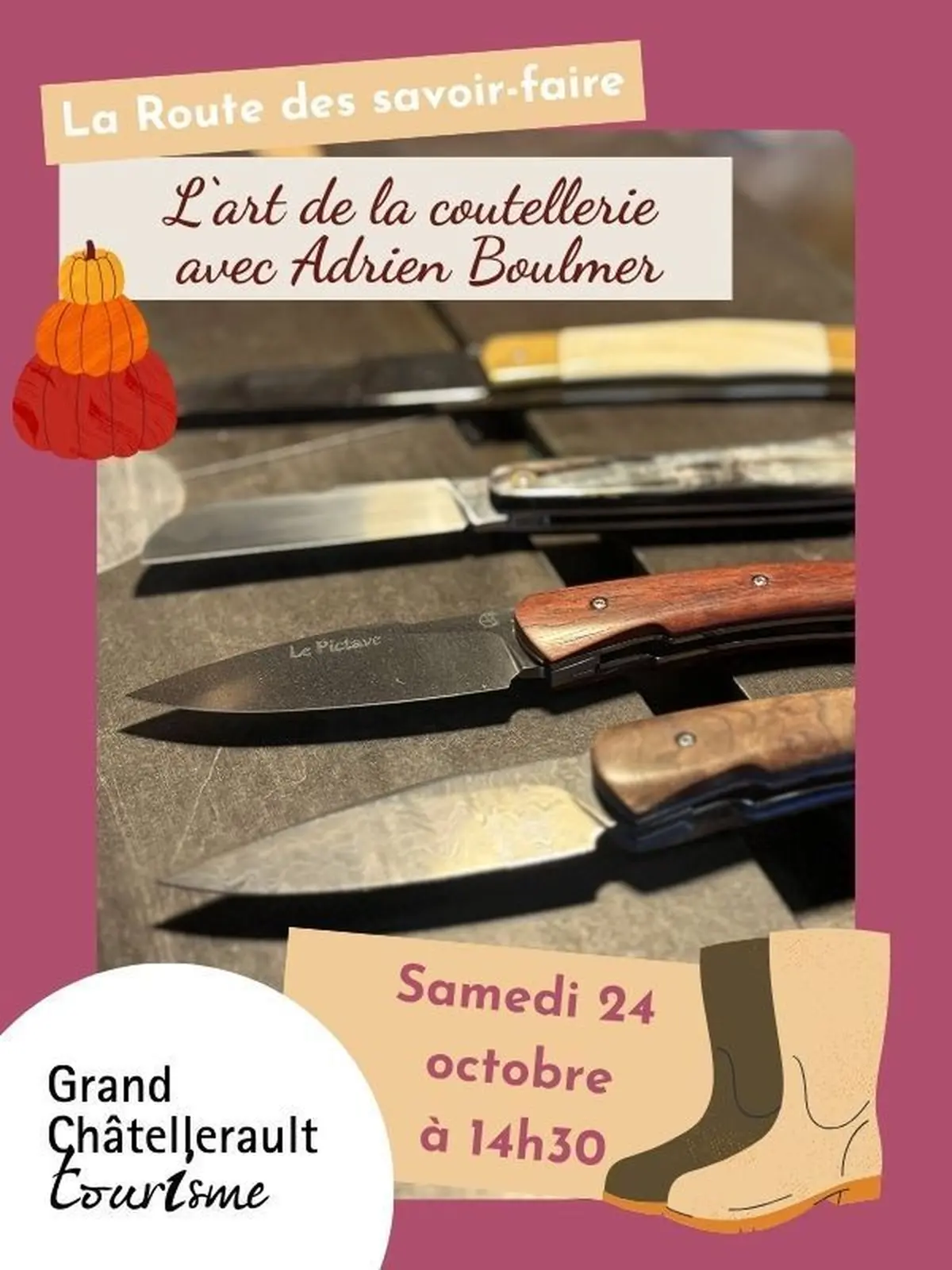 L'art de la coutellerie avec Adrien Boulmer