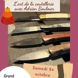 L'art de la coutellerie avec Adrien Boulmer