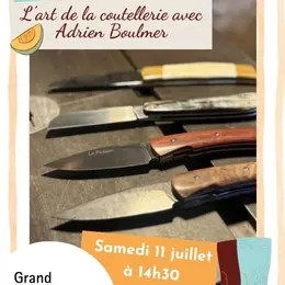 L'art de la coutellerie avec Adrien Boulmer