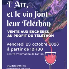 L'art et le vin font leur Téléthon