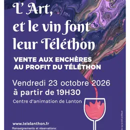 L'art et le vin font leur Téléthon