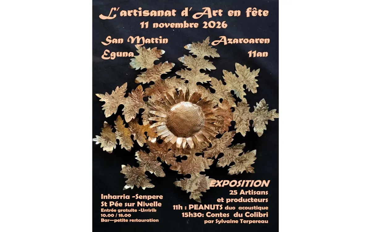 L'artisanat d'art en fête : San Martin eguna