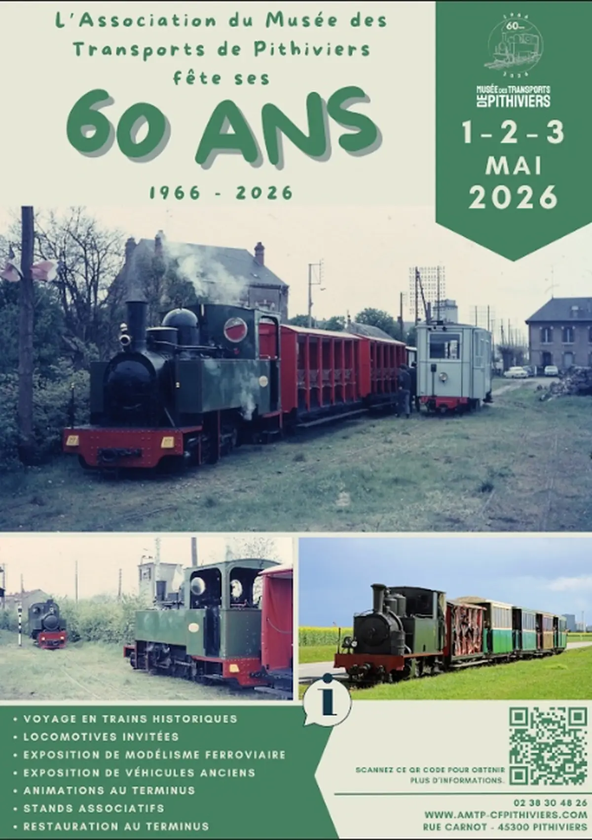 L'association du musée des transports de Pithiviers fête ses 60 ans !