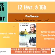 L'Association Fondation Antonio Machado S'Invite à L'Office De Tourisme