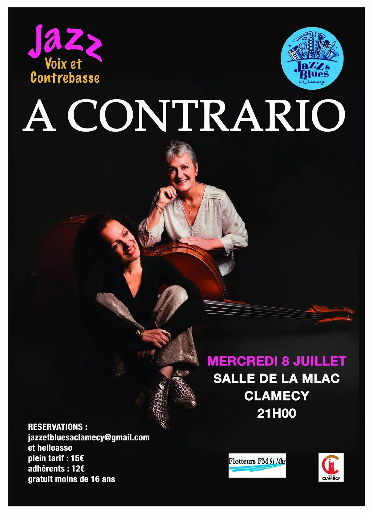 L'association Jazz & Blues présente : A Contrario