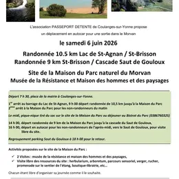 L'association Passeport Détente vous propose : Sortie dans le Morvan