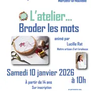 L'atelier ... Broder les mots
