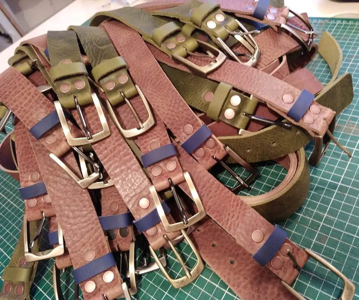 L'atelier de maroquinerie