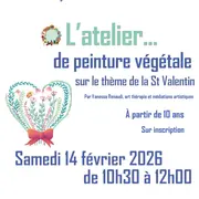 L'atelier de peinture végétale - St Valentin