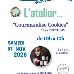 L'atelier... Gourmandise Cookies Yaya Création