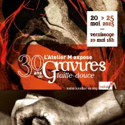 L’Atelier M expose 30 ans de gravure taille-douce