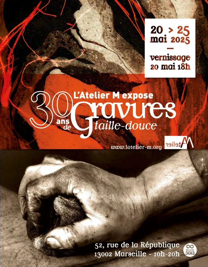 L’Atelier M expose 30 ans de gravure taille-douce
