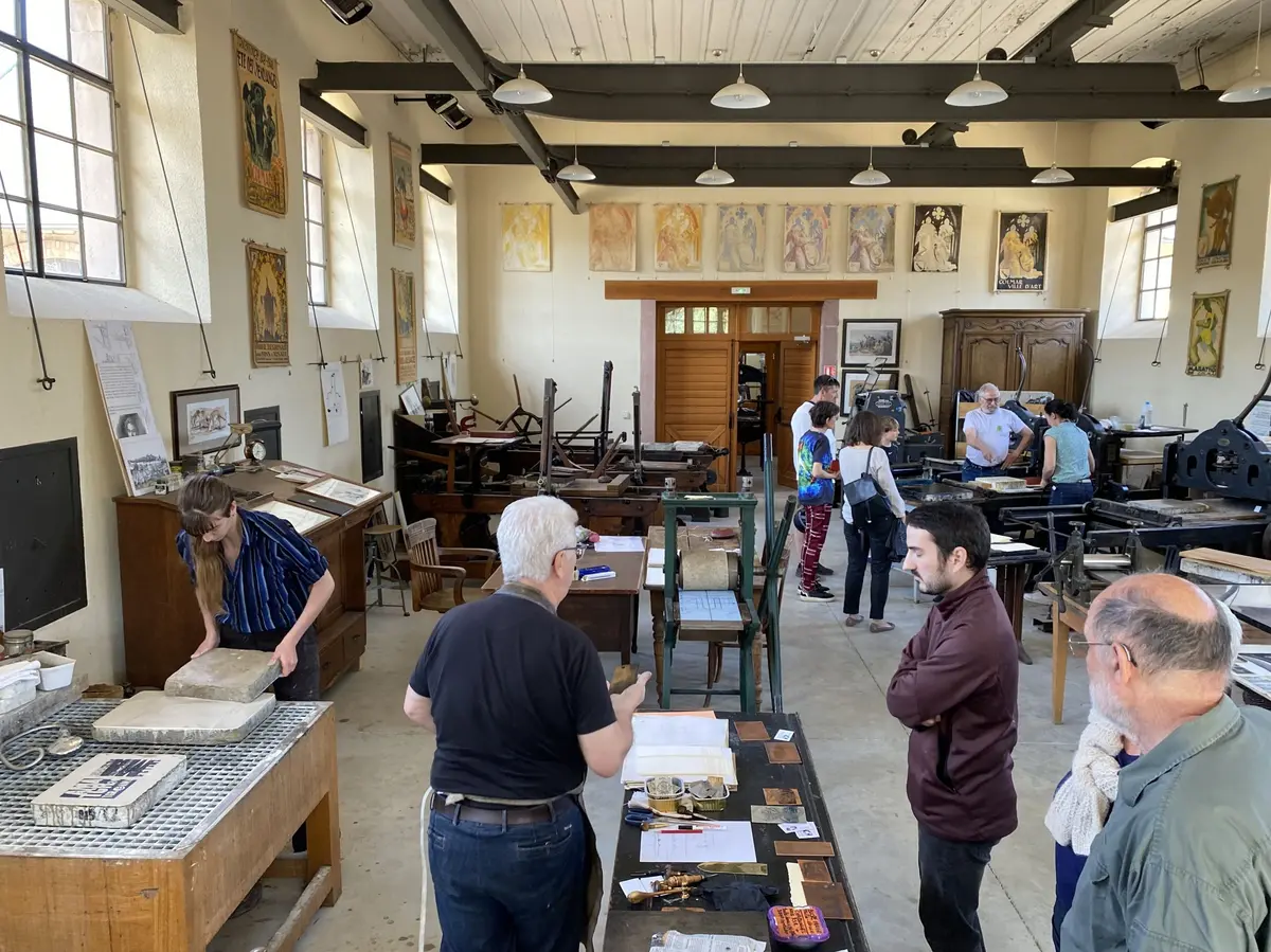 Atelier Musée des Arts et Techniques Graphiques