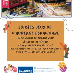 L'Auberge Espalionne - Soirée jeux