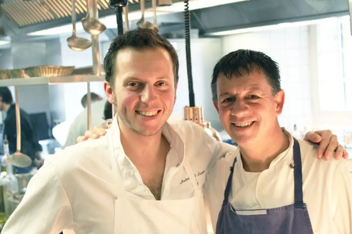 Laurent Arbeit et son second, Régis