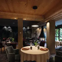 Le restaurant du Domaine du Haut Jardin et son ambiance chaleureuse DR