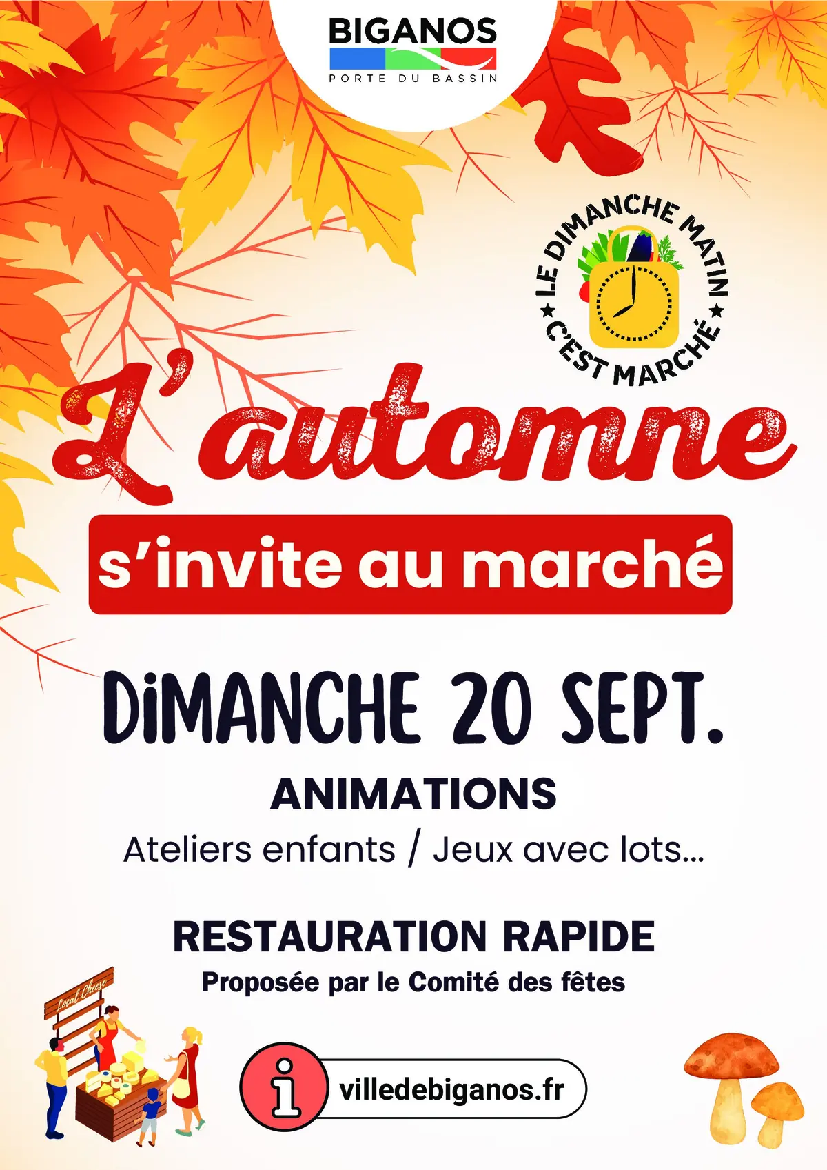 L'automne s'invite au marché