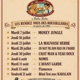 L'Avant garde - Concert chez Balou Balou x les Rousselleries