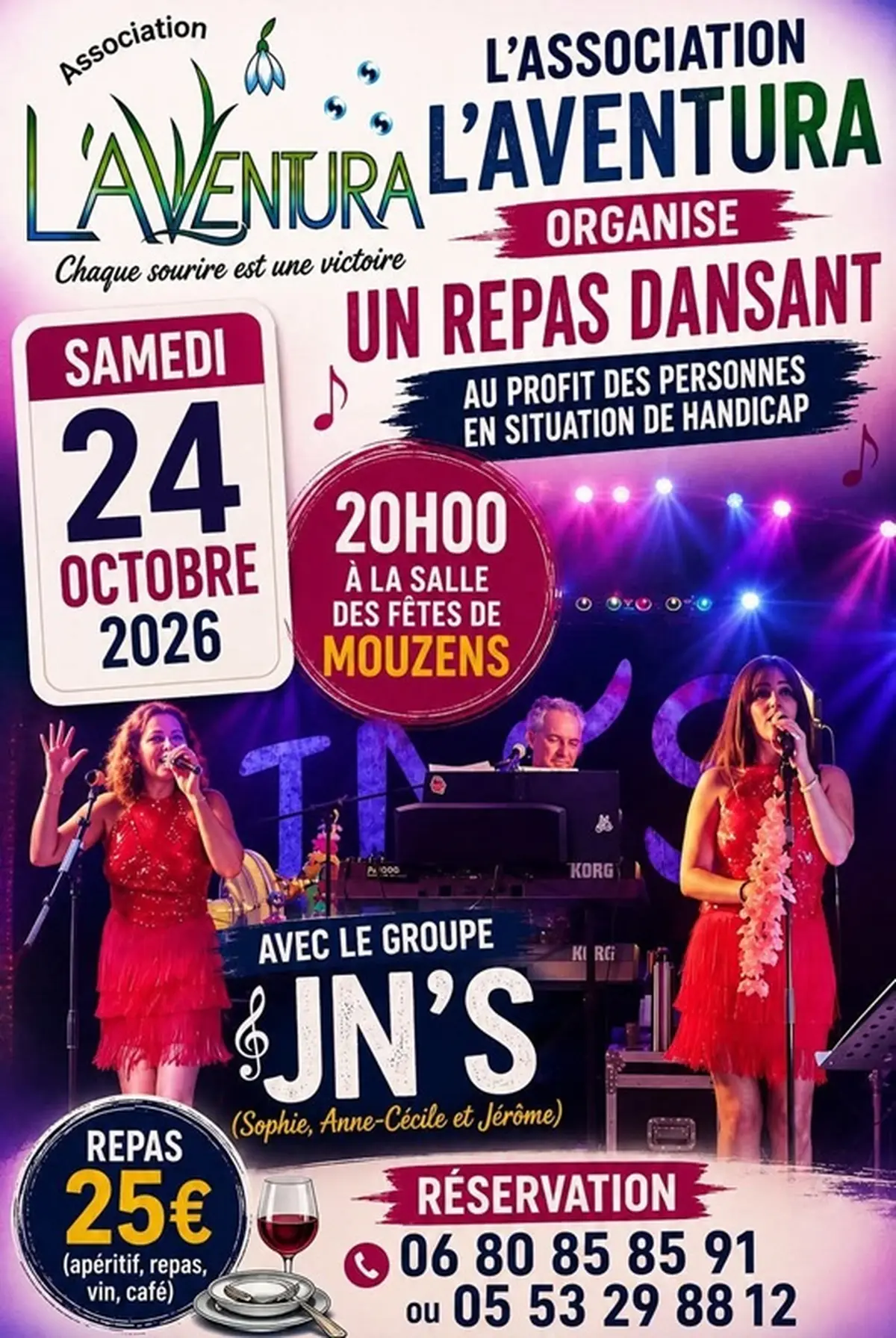 L'Aventura : repas dansant