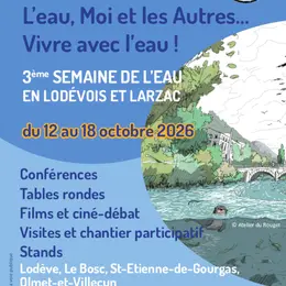 L'Eau, Moi Et Les Autres: 3ème Semaine De L'Eau En Lodévois Et Larzac