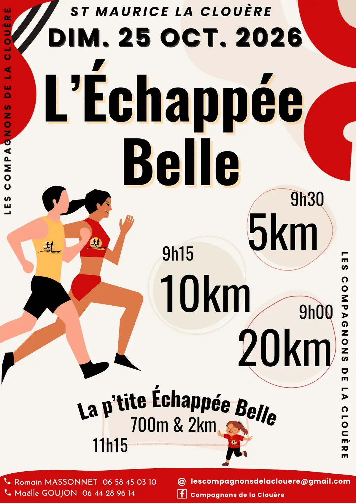 L'échappée belle : course à pied