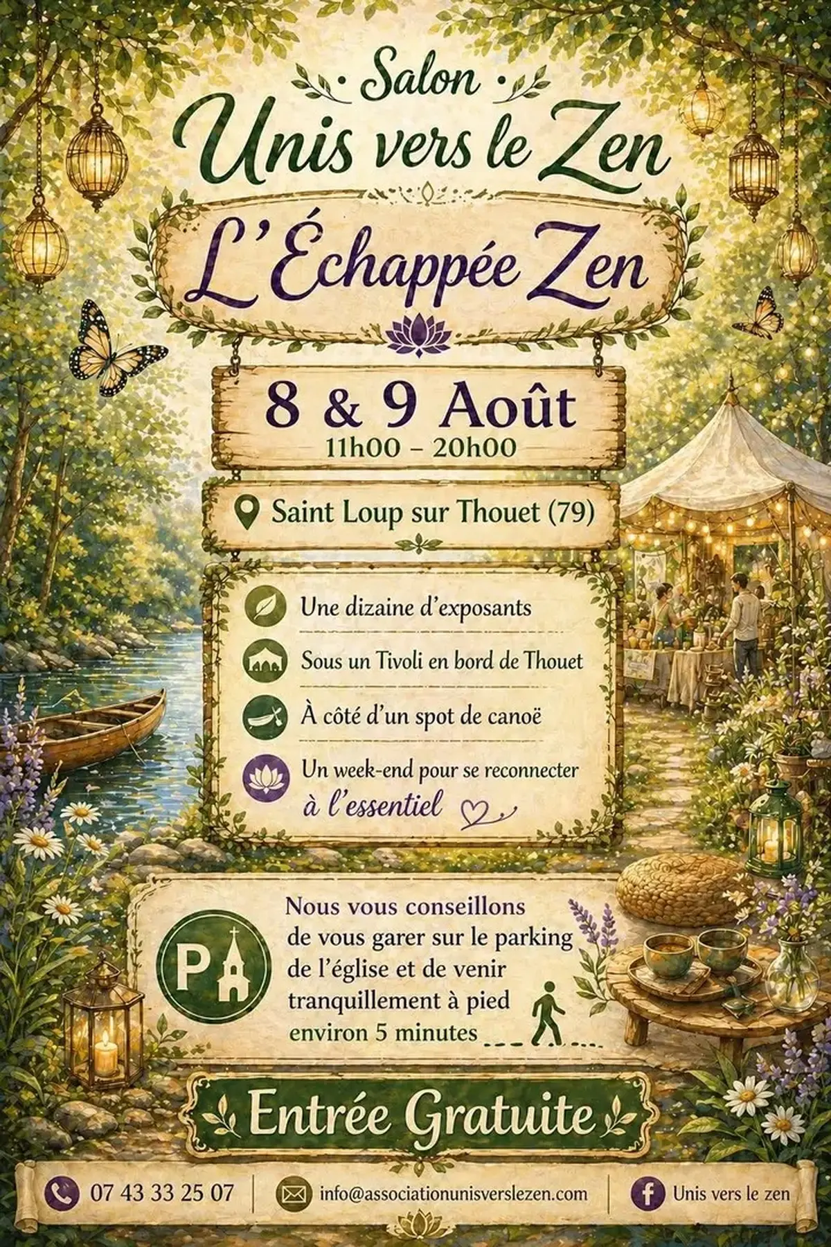 L'Échappée Zen à Saint-Loup-Lamairé