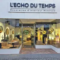 L'Écho du Temps, boutique de déco minérale par Goldstein Créations DR