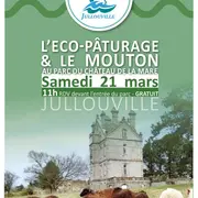 l'Eco-pâturage du parc du Château de la Mare