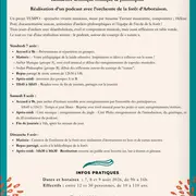 L'école de la forêt - session d'été