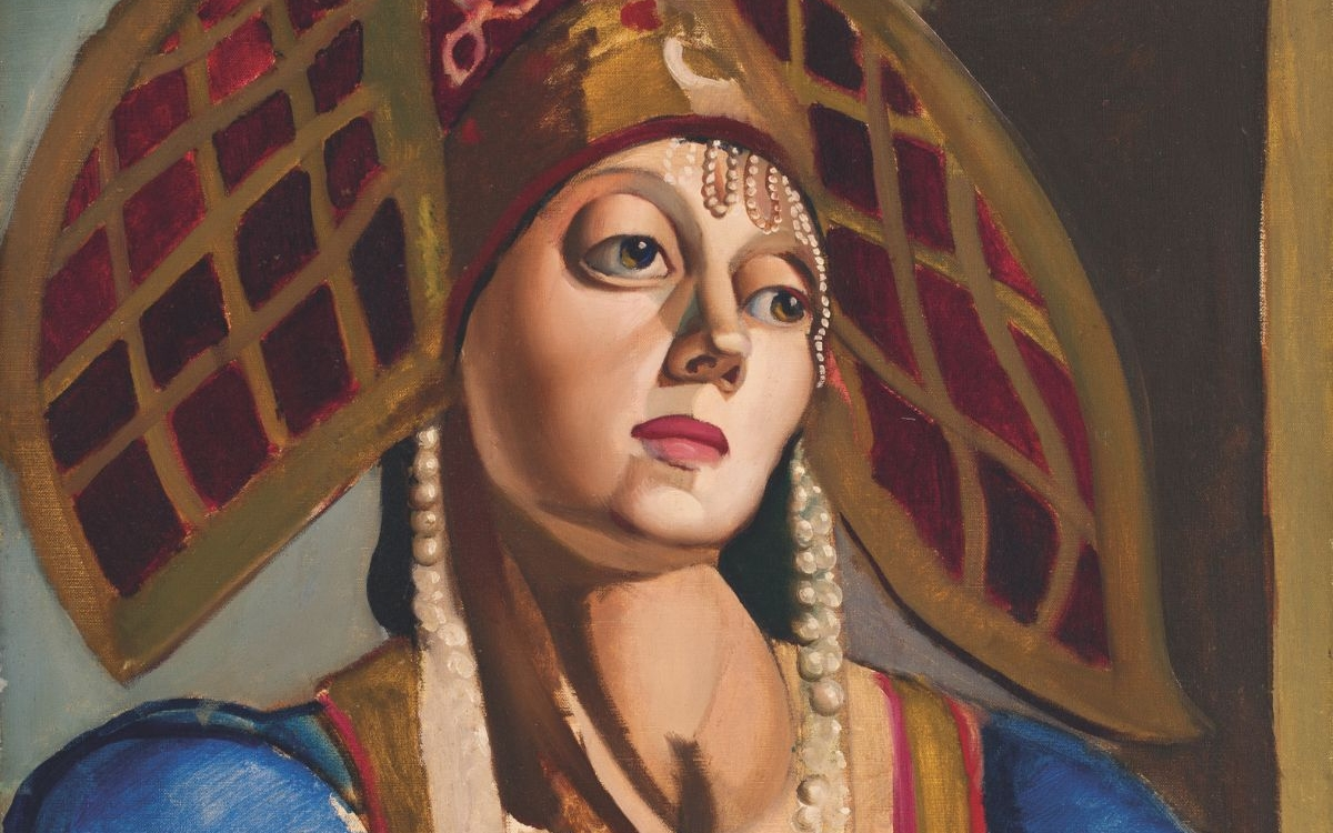Tamara de Lempicka Danseuse russe, 1924-1925 Huile sur toile Collection Marek Roefler / Villa La Fleur © Villa La Fleur / Ph. Marcin Koniak © Tamara de Lempicka Estate, LLC / Adagp, Paris, 2025