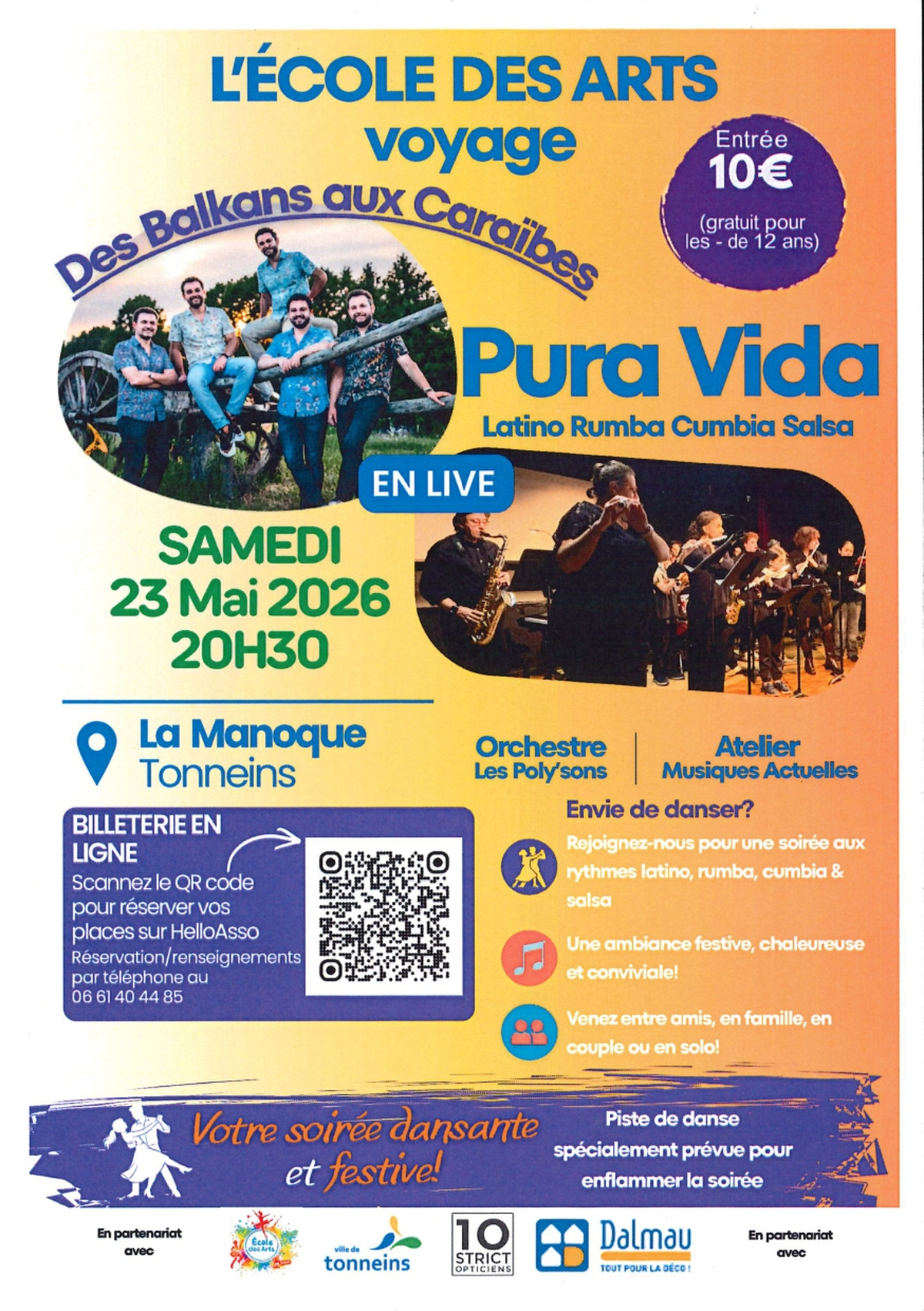 L'école des Arts voyage - Des Balkans aux Caraïbes