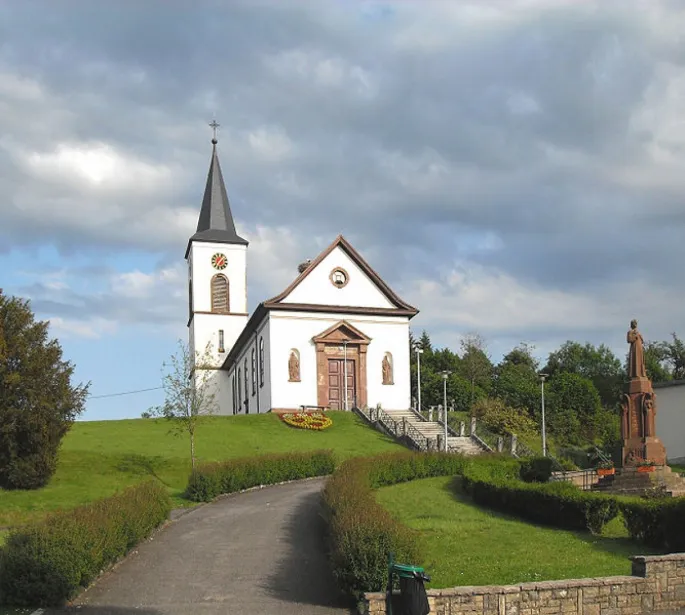 L\'église catholique Saint Maurice de Seppois-le-Bas