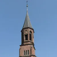 L'église Saint-Martin de Wihr au Val dans le Haut-Rhin, en Alsace &copy; Rauenstein via Wikimedia Commons