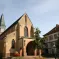 L'église Saint Nicolas de Haguenau a été restaurée après la Seconde Guerre Mondiale DR