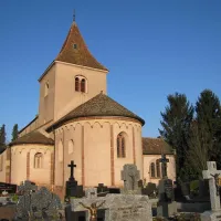 L'église Saint-Pierre-et-Paul de Hohatzenheim est un lieu de pèlerinage dans le Bas-Rhin en Alsace &copy; Rh-67 via Wikimedia Commons