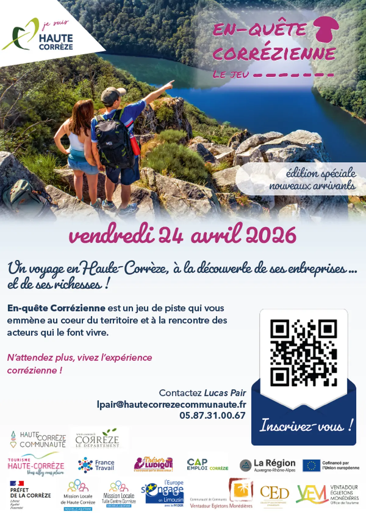 L'En-quête Corrézienne - Edition spéciale nouveaux arrivants