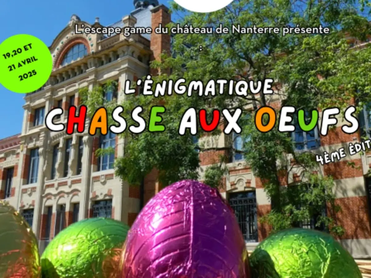 L'énigmatique chasse aux oeufs à Nanterre (92)