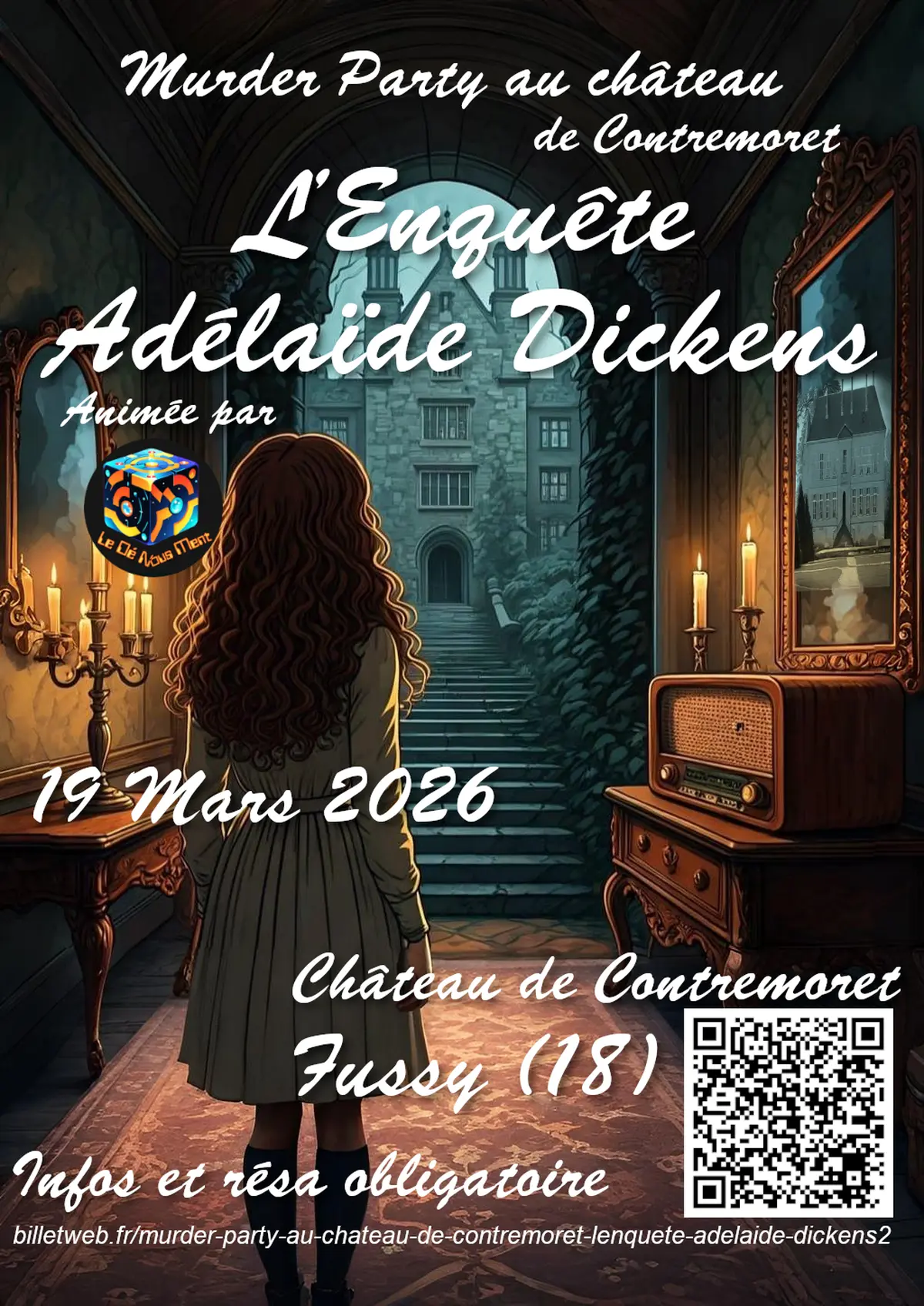 L’Enquête Adélaïde Dickens au Château de Contremoret