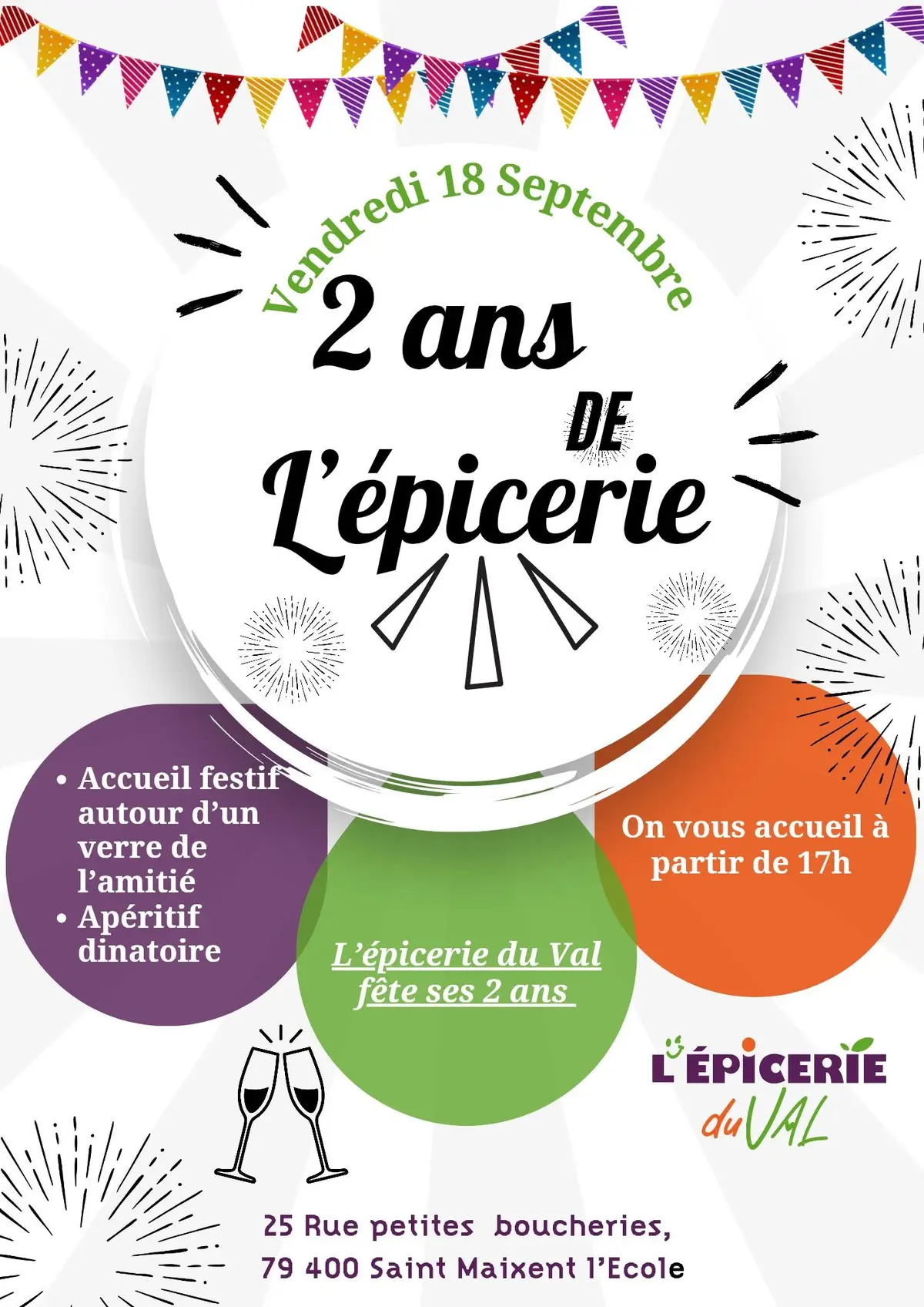 L'Epicerie du Val fête ses 2 ans !